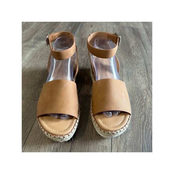 Soda‎ Topic Open Toe Platform Sandals Size 9 - Picture 2 of 7